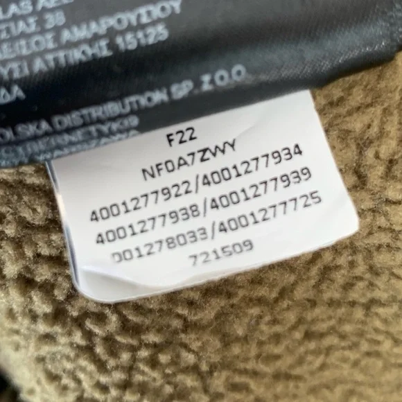 The North Face Royal Arch Fleece Quilted 1/4 Snap Pullover Jacket Men’s XL - Picture 10 of 12